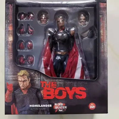 The Boys 269# Homelander Beweglich Figur, Kriegsschaden-Version