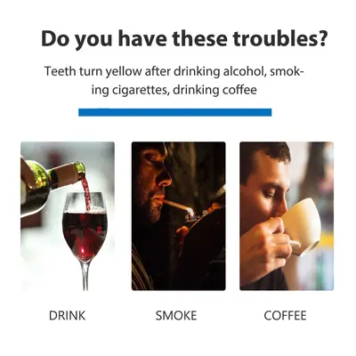EELHOE 牙齿精华液 洁净光泽牙齿口腔清新芳香护理液口腔清洁