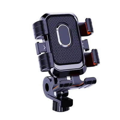 New Motorcycle Phone Holder for Electric Vehicles Delivery Riders Driver-for-Hire Essential Navigation Support Bracket Portable Phone Mount