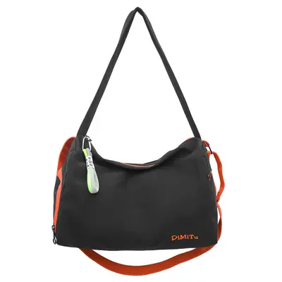 Kadın Spor Çapraz Omuz Çantası Büyük Kapasiteli Su Geçirmez Seyahat Çantası Çift Kuru Islak Ayrıştırma Yoga Yüzme Fitness Çantası Tek Omuz Çantası - 7