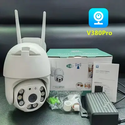 V380 Pro WIFI kamera, 1080P, dome, dış mekan - 1