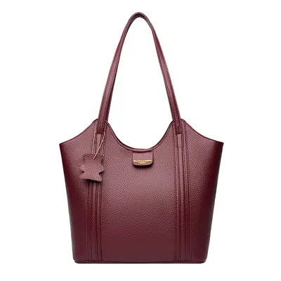 Women's Tote Bag 2026, Soft Leather, Large Capacity Shoulder Bag - 7