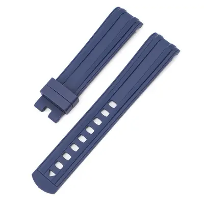 20 mm Rubber Strap Compatible with Omega Seamaster 300 - 8