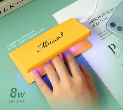 Folding mini UV nail lamp USB portable dryer - 6