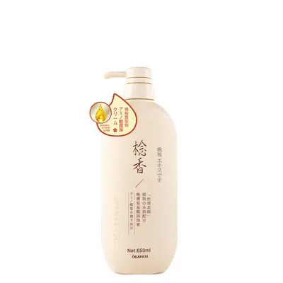 Japanisches Kirschblüten-Set mit Aminosäure-Shampoo, Spülung und Duschgel - 6