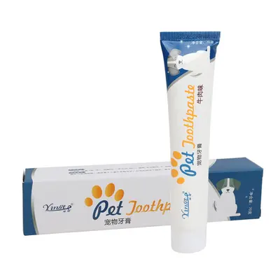 Pet toothpaste edible tartar removal for dogs and cats - 12