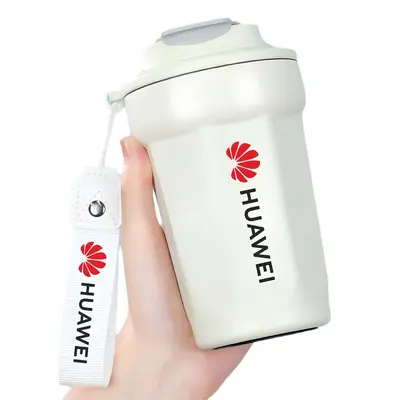 316 Stainless Steel Octagonal Vacuum Insulated Coffee Mug, Custom Logo - 6