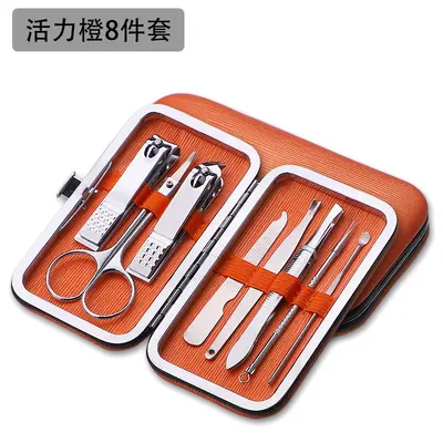 德国精工指甲刀美甲专用修剪指甲嵌甲修脚刀家用指甲钳套装 - 10