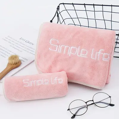 Mikrofiberli banyo havlusu seti hızlı kuruyan - 7