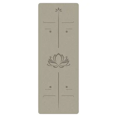 Odorless PU Rubber Yoga Mat, Anti-Slip, Thick, Sweat-Absorbing - 9