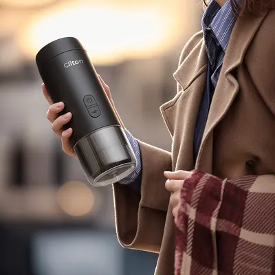 Cliton Portable Italian Coffee Machine Espresso Capsule Extraction Machine Semi-Automatic Moka Pot Small Cocoland Dunton