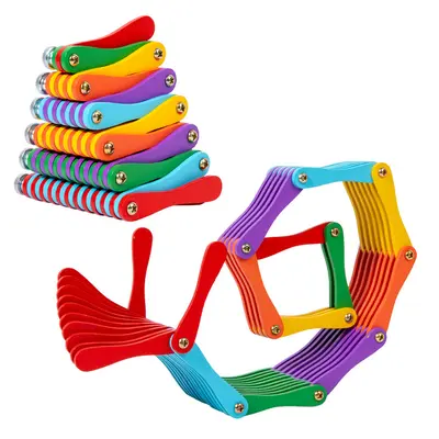Transformable folding building blocks for hand-eye coordination development