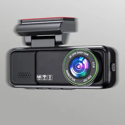 Sınır ötesi yeni sürüş kaydedici 4K yüksek çözünürlüklü ön ve arka video 3,2 inç ekran wifi gece görüş GPS izleme lensi