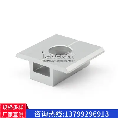 Aluminum Profile Mid Clamp with Sliding Nut for Photovoltaic Bracket - 11
