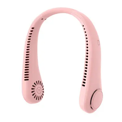 USB Rechargeable Neck-Hanging Mini Fan, Portable Silent Bladeless - 8