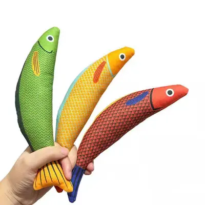 Simulated Saury Fish Cat Toy, Bite-Resistant - 5