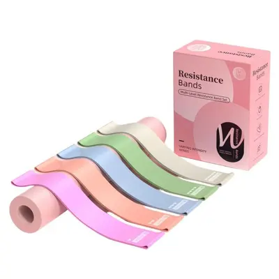 Yoga Resistance Band for Back and Shoulder Stretching at Home - 5