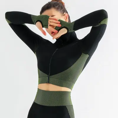Women's Seamless Yoga Pants, High Waist, Quick-Dry - 8