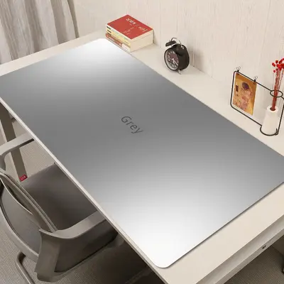 Ekstra büyük degrade renkli, özel logolu oyun ve ofis klavye masa örtüsü mouse pad'i