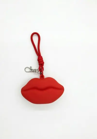 Silicone Lipstick Pouch, Zipper Coin Purse, Small Bag - 12