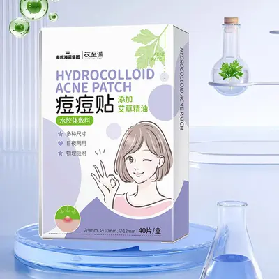 Pickelpflaster mit Beifuß-Öl, Hydrokolloid, 40 Stück - 3