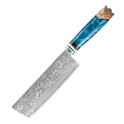 Chef knife set VG10 steel Damascus pattern - 9