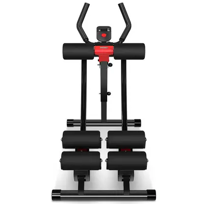 Split-Track Ab Trainer Fitness Equipment Sports Waist Shaper Home Lazy Abdominal Crunch Machine Abdominal Exercise Device Waist Slimming Machine