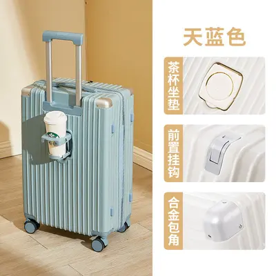 20 Inch Carry-On Trolley and 26 Inch Combination Lock Travel Suitcase - 9