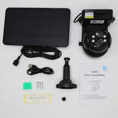 Solar-Powered Wireless WIFI Surveillance Camera Weatherproof - 5