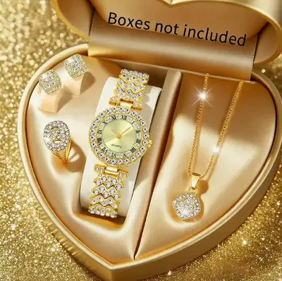Women's quartz watch minimalist diamond-inlaid steel bracelet - 9