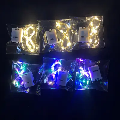 LED Small White Box Decorative Light String