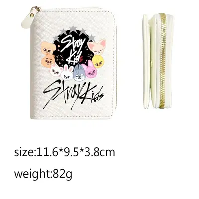 Stray Kids Men's Long Wallet, Large Capacity, Multi-Card Slots - 9