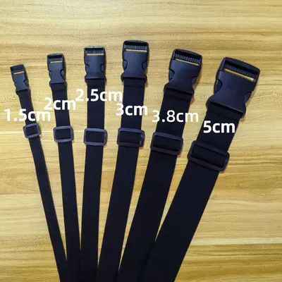 Snap Buckle Elastic Tie-Down Strap, Adjustable Luggage and Cargo Lashing Strap, Customizab - 7