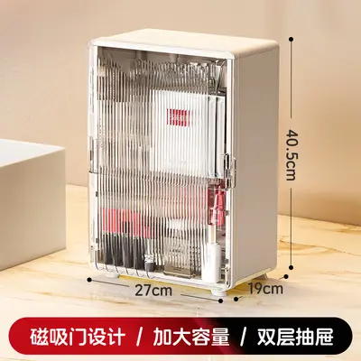 Transparente Make-up-Pinsel-Aufbewahrungsbox staubdicht - 8