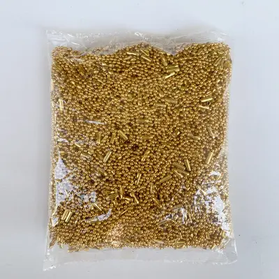 2.4 mm Iron Metal Wavy Bead Chain for Doll Tags and DIY Jewelry - 11