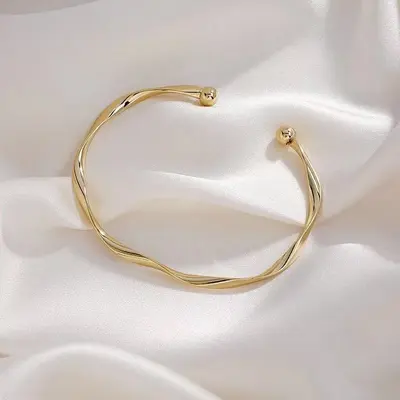 Mobius Strip Fugitive Princess Bow Can Bracelet Women Open Adjustable Bestie Bracelet Temperament Jewelry - 9