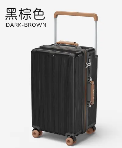 20 Inch Explosion-Proof Zipper Carry-On Suitcase for Students - 11