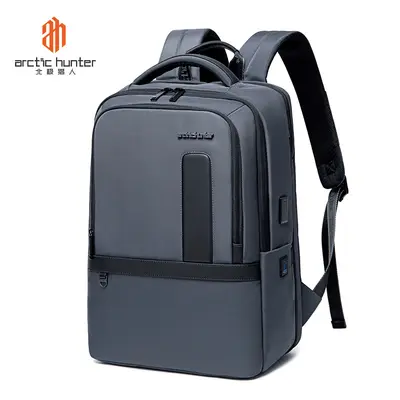 Hochwertige Business-Rucksack für Herren mit Erweiterungsfunktion, großer Kapazität für Geschäftsreisen, Laptop-Rucksack, multifunktional - 9