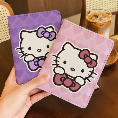 Sanrio Hello Kitty pasaport ve kart tutucu - 3