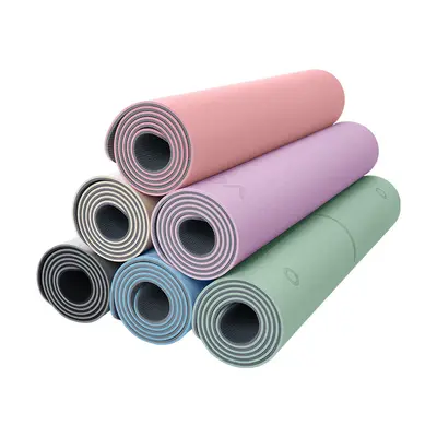 TPE yoga matı kadın kaymaz kalınlaştırılmış profesyonel - 6