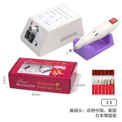 Nail Drill Transformer Model Electric Nail File Nail Art Shop Polishing Dead Skin Removal Nail Drill Grinder Cross-border - 7