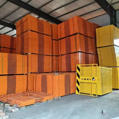 Movable Foundation Pit Guardrail for Temporary Road Works