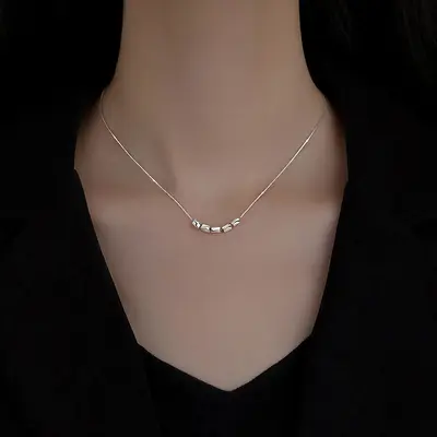 925 gümüş başlık kolye, kadın tasarımı