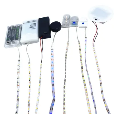Çeşitli pil kutuları, yumuşak ışık şeritleri, sensör 2835 LED ışık şeritleri, ışıklı oyuncaklar, mooncake kutuları, kendinden yapışkanlı ışıkların fabrika doğrudan satışı