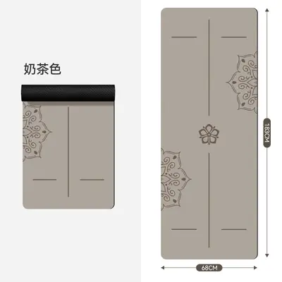 Coconut shell textured PU yoga mat, non-slip, thickened - 9