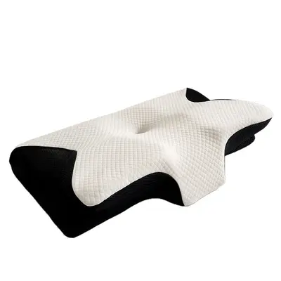 Kelebek ortopedik bellek köpük yastığı, ergonomik, boyun ağrısı