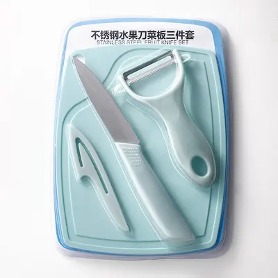 Stainless steel fruit knife 3-piece set