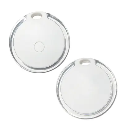 Kristal yuvarlak Bluetooth anti-kayıp cihazı, iki yönlü bulucu - 3