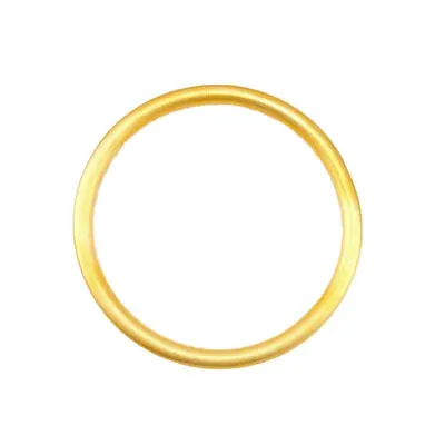 久不掉色古法沙金手镯仿真金镯子女传承实心素圈手环直播货源批发 - 6