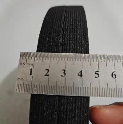 İlmekli elastik bel bandı, 1,5–3,5 cm arası ayarlanabilir giysi lastiği - 9